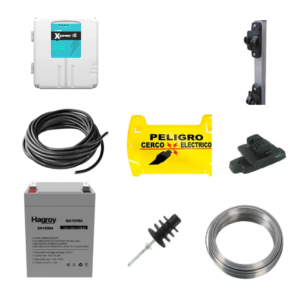 Bricolseguridad - Cerca Eléctrica - Kit Cerco Eléctrico de 20 a 25 metros