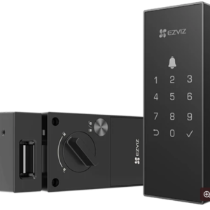 Bricolseguridad - Chapas de Seguridad - Cerradura Inteligente DL03 DIGITAL WIFI EZVIZ CS-DL03-R100-WP-BK